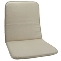 Cuscino Con Schienale Per Sedia / Poltrona Beige 8pz - Gdr