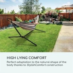 Blumfeldt Sri Lanka Swing Amaca Telaio In Acciaio 160 Kg Max. A Righe -VIDAXLI NEGOZIO 13296261 3