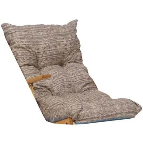Cuscino Imbottito Per Poltrona Relax Sdraio O Dondolo - Tortora 1 Cuscino Imbottito Per Poltrona Relax Sdraio O Dondolo - Tortora