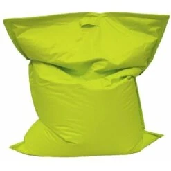 Poltrona Sacco Stripes A08 In Poliestere Verde 130x150x25