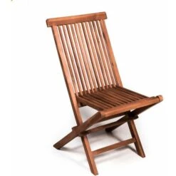 San Marco Set 2 Sedie Da Esterno Pieghevoli In Teak -VIDAXLI NEGOZIO 18365921 3