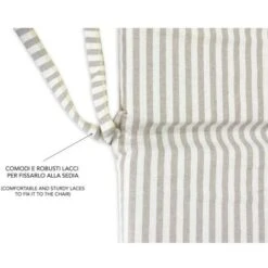 CUSCINO Sedia ALTO PER Poltrone SDRAIO Sfoderabile Cm. 45X115X5 DA ESTERNO QUALITA Extra -VIDAXLI NEGOZIO 19073682 5