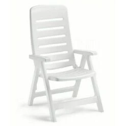 Sedia Esterno Poltrona Pieghevole Regolabile Inclinabile Richiudibile Giardino - Colore Principale: Verde -VIDAXLI NEGOZIO 20958402 4