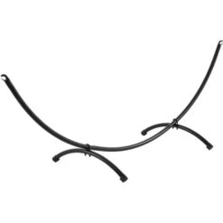 [casa.pro] Amaca Da Giardino Con Struttura Di Base, Lettino Sospeso Con Tessuto Traspirante E Travi - Grigio -VIDAXLI NEGOZIO 2978604 4