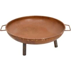 Braciere 67,5x58x22,5 Cm In Acciaio VidaXL