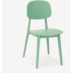Sedia In Polipropilene Design Moderno Per Cucina Giardino Bar Ristorante Geer Colore: Verde -VIDAXLI NEGOZIO 40252804 3