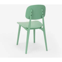 Sedia In Polipropilene Design Moderno Per Cucina Giardino Bar Ristorante Geer Colore: Verde -VIDAXLI NEGOZIO 40252804 4