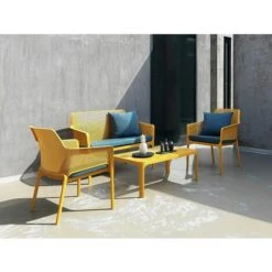 Cuscino Imbottito Per Serie Net Di Nardi In Tessuto Idrorepellente Da Estero Made In Italy -Cuscino Net / Grigio -VIDAXLI NEGOZIO 47937003 3