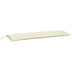 Cuscino Per Dondolo Bianco Crema 150 Cm In Tessuto -VIDAXLI NEGOZIO 51124323 3
