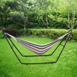 Todeco Amaca, Letto Appeso - Capacità: Per 2 Persone - Altezza: Regolabile - Marrone, Brasiliano, Cotone, Con Supporto H-Type -VIDAXLI NEGOZIO 54376622 5