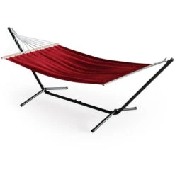 Amaca Con Struttura 350cm Rosso