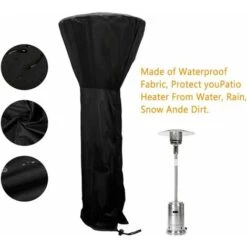 RHAFAYRE Copertura Per Riscaldatore Da Patio, Comius Sharp Coperture Per Riscaldatore Da Esterno Impermeabili Copertura Protettiva Per Riscaldatore Da Patio, 226 X 85 X 48 Cm -VIDAXLI NEGOZIO 73156097 4