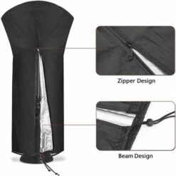 RHAFAYRE Copertura Per Riscaldatore Da Patio, Comius Sharp Coperture Per Riscaldatore Da Esterno Impermeabili Copertura Protettiva Per Riscaldatore Da Patio, 226 X 85 X 48 Cm -VIDAXLI NEGOZIO 73156097 5