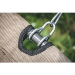 Amaca Pieghevole Con Telaio - 220 X 95 Cm - Beige -VIDAXLI NEGOZIO 77270501 5