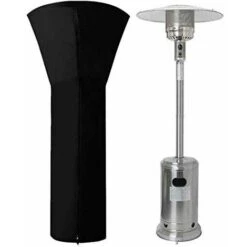 GTA Copertura Per Stufa Da Esterno Copertura Per Stufa Da Esterno Impermeabile 210D Oxford Copertura Per Stufa Da Terrazza Copertura Per Stufa Da Terrazza Nero 221 X 85 X 48 Cm