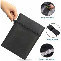 MINKUROW Copertura Per Stufa Da Esterno, 210d Oxford Impermeabile Copertura Per Stufa Da Esterno, Copertura Per Stufa Da Esterno Antipolvere/Antivento (226x85x48cm) -VIDAXLI NEGOZIO 85700383 4