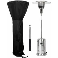 HIASDFLS Copertura Per Riscaldatore Per Patio Esterno 226 X 85 X 48 Cm / 88,98 X 33,46 X 18,9 Pollici, Copertura Per Riscaldatore Per Patio Rotondo Per Riscaldatore Per Patio A Gas, Ombrellone Riscald