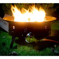 BBQ-Toro Camino A Gas Con Pietre Laviche Ã˜ 48 Cm - 12 KW Camino A Gas -VIDAXLI NEGOZIO 94790224 3
