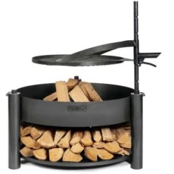 Barbecue Braciere Multifunzione MONTANA X Con Griglia Da 60 Cm