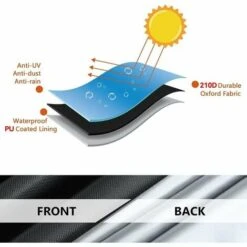 Copertura Per Stufa Da Esterno (180 X 52 Cm) 210D Oxford Impermeabile Copertura Per Stufa Da Esterno Copertura Per Stufa Da Esterno Gas Polvere Antivento 8 Copertura Per Stufa Da Esterno (180 X 52 Cm) 210D Oxford Impermeabile Copertura Per Stufa Da Esterno Copertura Per Stufa Da Esterno Gas Polvere Antivento -VIDAXLI NEGOZIO 98122159 4