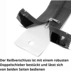 STAHLWERK Cerniera Universale Autoadesiva Per Porte Antipolvere, Tende Antipolvere E Pellicole Antipolvere, Fortemente Adesiva Con Cerniera Scorrevole 7,6 X 213 Cm In Pratico Set Da 2 -VIDAXLI NEGOZIO 98884329 5