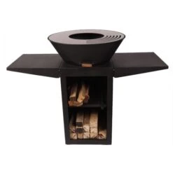 Barbecue Con Piastra Rotonda, Grill E Supporto PURLINE EFP57B 9 Barbecue Con Piastra Rotonda, Grill E Supporto PURLINE EFP57B -VIDAXLI NEGOZIO 99343496 5