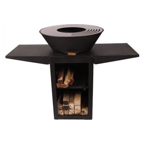 Barbecue Con Piastra Rotonda, Grill E Supporto PURLINE EFP57B 5 Barbecue Con Piastra Rotonda, Grill E Supporto PURLINE EFP57B - immagine 5